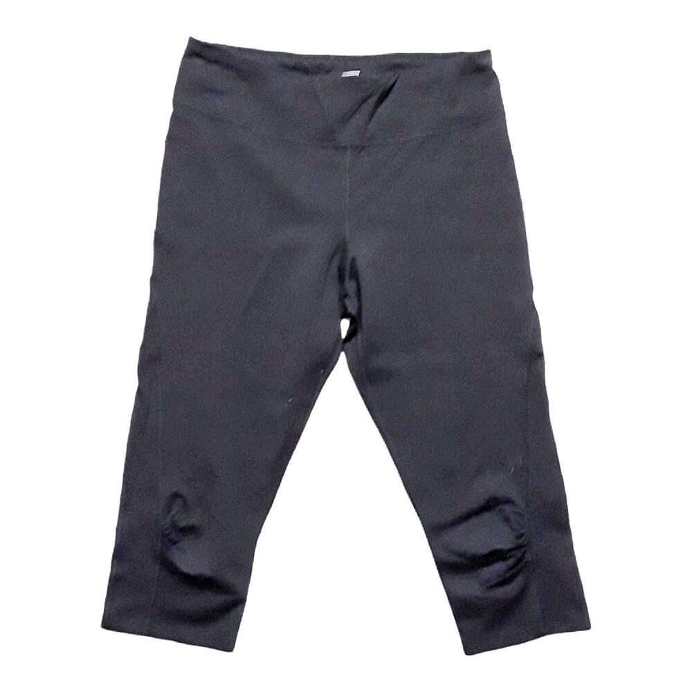 EXPLORE Black Capri Gym Pants Size M Athleisure Sportswear Yoga Hiking Outdoors